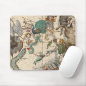  kaart van de zuidpool muismat (Met muis)