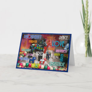 Kaart van de Zweedse Word Cloud Dala Horse Yule