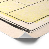 kaart van Denver Colorado (1901) Poster (Hoek)