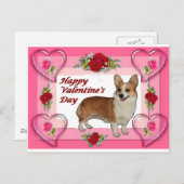 Kaart van Dott Hearts & Rozen Valentijns (Voorkant / Achterkant)