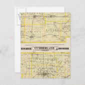 Kaart van Douglas County Map of Cumberland County (Voorkant / Achterkant)