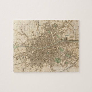 kaart van Dublin (1836) Legpuzzel