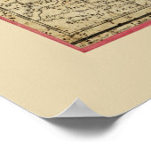 Kaart van Duitsland (1800) Poster (Hoek)