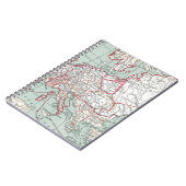 KAART VAN EUROPA, 12e EEUW Notitieboek (Linkerzijde)