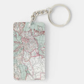 KAART VAN EUROPA, 12e EEUW Sleutelhanger (achterkant)