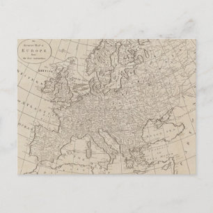 kaart van Europa (1800)