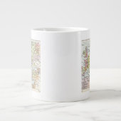 Kaart van Europa | Derde kruistocht Extra Grote Beker (Voorkant)