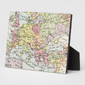 Kaart van Europa | Derde kruistocht Fotoplaat (Zijkant)