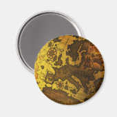 Kaart van Europa Magneet (Voorkant / Achterkant)