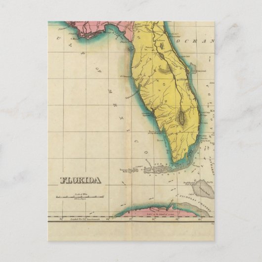 Kaart van Florida (Voorkant)