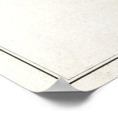  kaart van Florida (1853) Poster (Hoek)