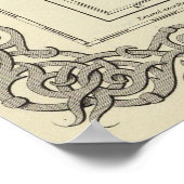  kaart van Florida (1856) Poster (Hoek)