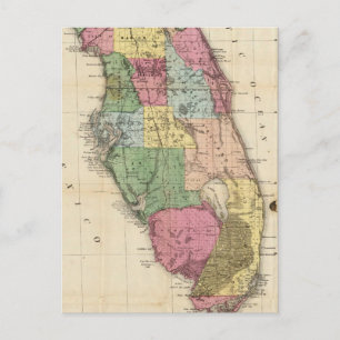 kaart van Florida (1870)