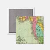 Kaart van Florida Magneet (Voorkant / Achterkant)