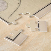  Kaart van Flushing Queens (1873) Legpuzzel (Zijkant)