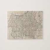  kaart van Frankrijk (1799) Legpuzzel (Horizontaal)