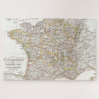  kaart van Frankrijk (1850)