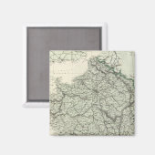 Kaart van Frankrijk Magneet (Voorkant / Achterkant)