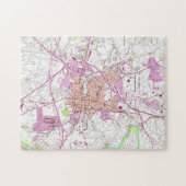 kaart van Frederick Maryland (1953) Legpuzzel (Horizontaal)