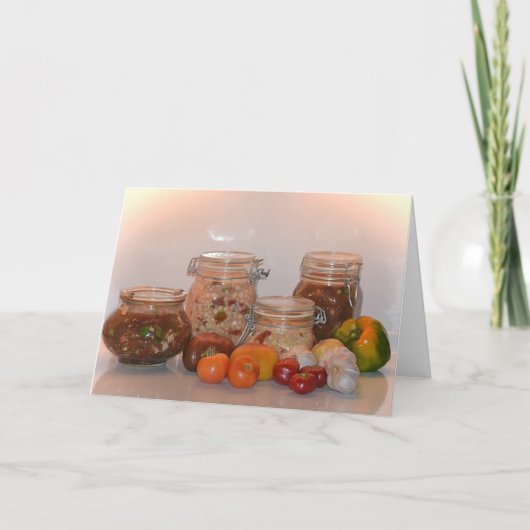 Kaart van gefermenteerde Veggie Note (Voorkant)