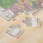  kaart van Georgië (1827) Legpuzzel (Zijkant)