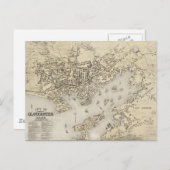 kaart van Gloucester Massachusetts (1873) (Voorkant / Achterkant)