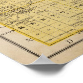 Kaart van Goodhue County, Minnesota Poster (Hoek)