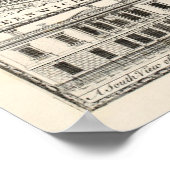 Kaart van Greenwich Park Poster (Hoek)