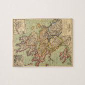  kaart van Griekenland (1903) Legpuzzel (Horizontaal)