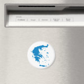 Kaart van Griekenland Magneet (Insitu (Vaatwasser))