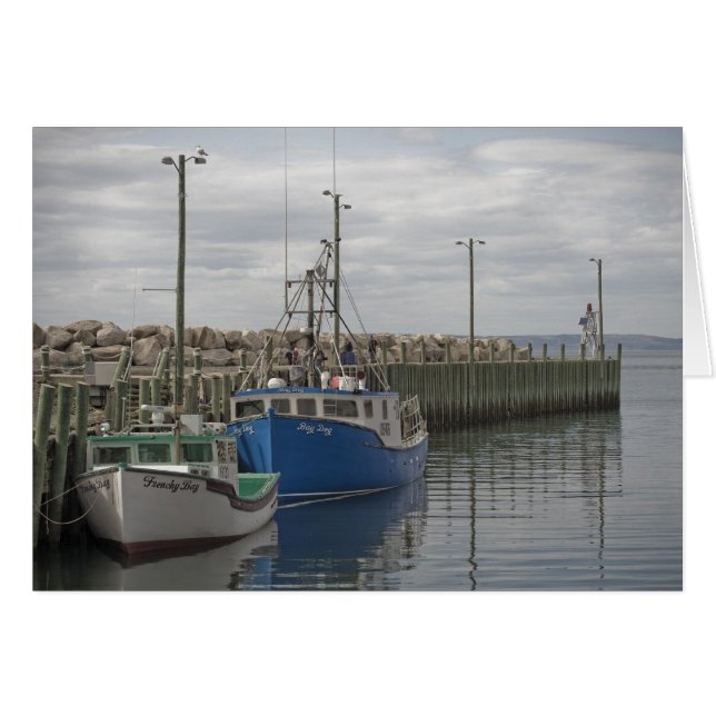 Kaart van Hall's Harbor (Voorkant Horizontaal)