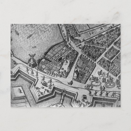 Kaart van Hamburg (Voorkant)