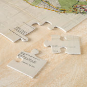  kaart van Hawaï (1906) Legpuzzel (Zijkant)