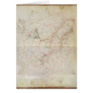 Kaart van het Adriatische Zee
