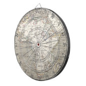  kaart van het Afrikaanse dartboard Dartbord (Voorkant Rechts)