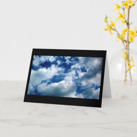 kaart van het Afstuderen "Sky's the Limit" (Gele Bloem)