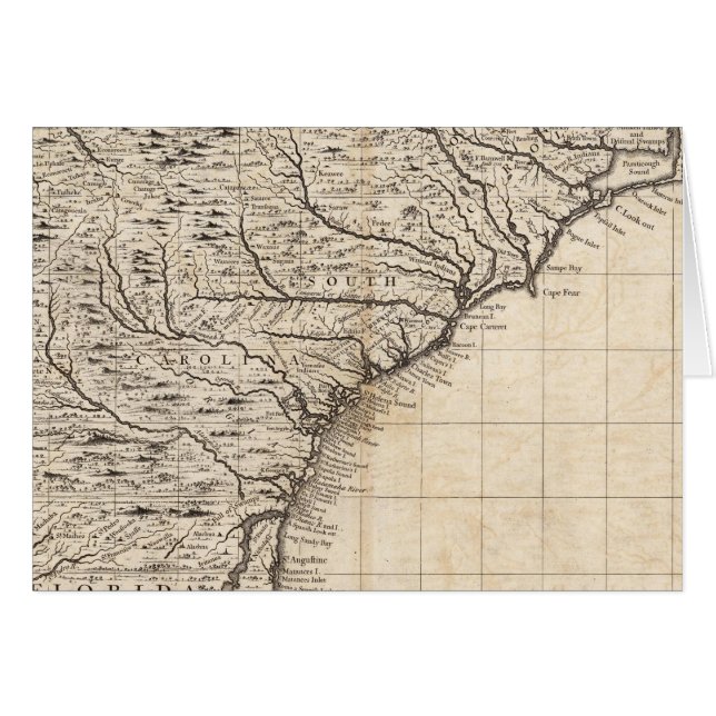 Kaart van het Britse Rijk in Amerika — Blad 10 (Voorkant Horizontaal)