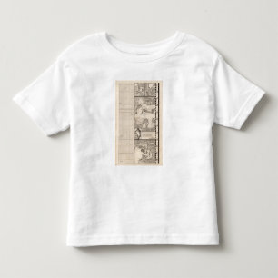 Kaart van het Britse Rijk in Amerika — Blad 16 Kinder Shirts