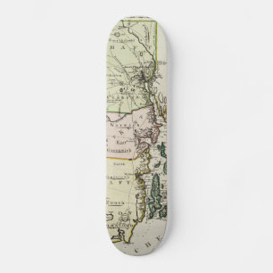 kaart van het eiland Rhode (1797) Skateboard
