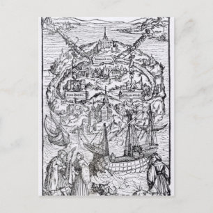 Kaart van het eiland Utopia, Boekarchitectuur