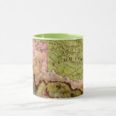 kaart van het Indische Gebied Oklahoma Mok (Midden)