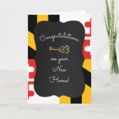 Kaart van het Inwijdingsfeest van het Bord van de (Voorkant)