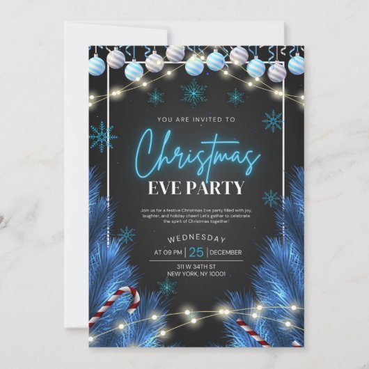 Kaart van het kerstfeest (Voorkant)