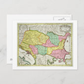 Kaart van het Koninkrijk Hongarije en de staten di (Voorkant / Achterkant)