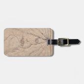 Kaart van het Lonleygebergte Bagagelabel (Voorkant horizontaal)