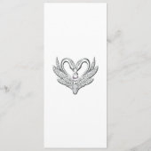 Kaart van het menu Groen lint Silver Swans (Achterkant)