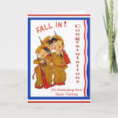 Kaart van het Military Basic Training Afstuderen (Voorkant)