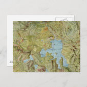  kaart van het Nationaal Park Yellowstone (1898) (Voorkant / Achterkant)