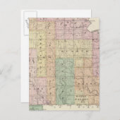 Kaart van het noordelijke deel van het district Oc (Voorkant / Achterkant)