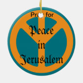 Kaart van het ornament Jeruzalem (Achterkant)